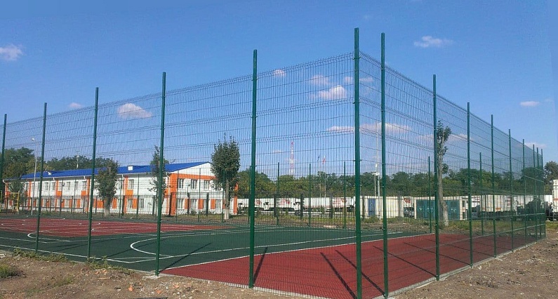 Ограждение спортивных и технических объектов МУС России пос. Ковалевка